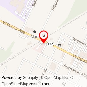 Maryland Dream Kitchens and Baths on West Bel Air Avenue, Aberdeen Maryland - location map