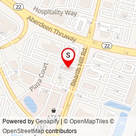 The Olive Tree on Beards Hill Road, Aberdeen Maryland - location map