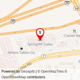 SpringHill Suites on Handlir Drive, Bel Air Maryland - location map