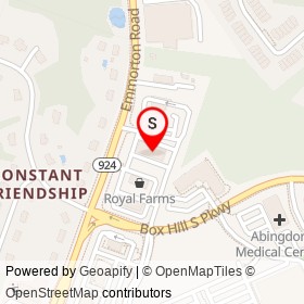 AAA Car Care Center on Emmorton Road,  Maryland - location map