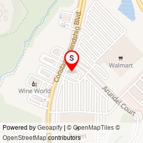 Panda Express on Constant Friendship Boulevard,  Maryland - location map