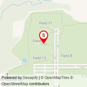 Jen Alexander's Memorial Garden on Family Fitness Trail,  Maryland - location map