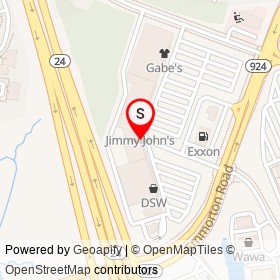 Noble Cleaners on Emmorton Road,  Maryland - location map