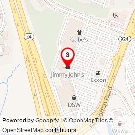 Jimmy John's on Emmorton Road,  Maryland - location map