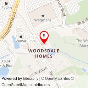 No Name Provided on Woodsdale Road,  Maryland - location map