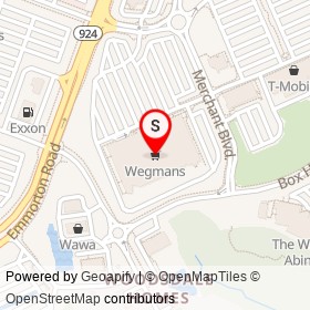 Wegmans on Wegmans Boulevard,  Maryland - location map