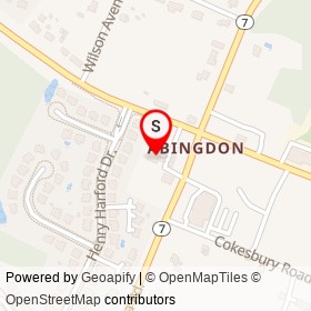 7-Eleven on Abingdon Road, Edgewood Maryland - location map