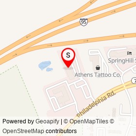 Candlewood Suites on Philadelphia Road, Bel Air Maryland - location map
