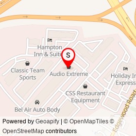 Abingdon Locksmith on Emmorton Park Road, Edgewood Maryland - location map