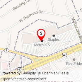 Happy Panda Restaurant on East Pulaski Highway, Elkton Maryland - location map