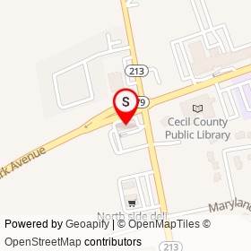 CVS on Newark Avenue, Elkton Maryland - location map