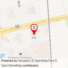 Aldi on Chesapeake Boulevard, Elkton Maryland - location map