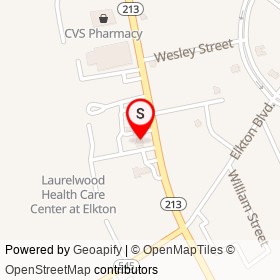 Elkton Carwash on Laurel Drive, Elkton Maryland - location map