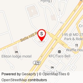McDonald's on Elkton Road, Elkton Maryland - location map