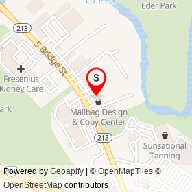 Convenience City Vape Shop on South Bridge Street, Elkton Maryland - location map