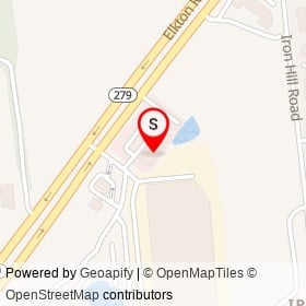 Holiday Inn Express & Suites on Elkton Road, Elkton Maryland - location map