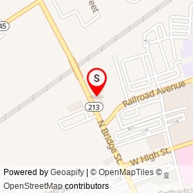 NAPA Auto Parts on North Bridge Street, Elkton Maryland - location map