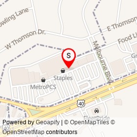 Rent-A-Center on East Pulaski Highway, Elkton Maryland - location map