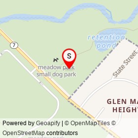 Meadow East Park on , Elkton Maryland - location map