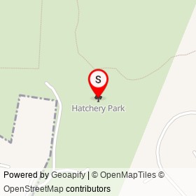 Hatchery Park on , Elkton Maryland - location map