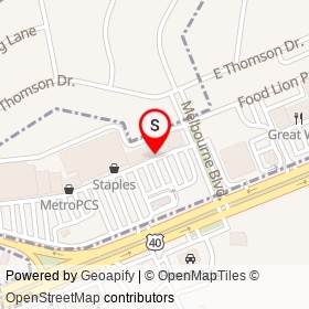 No Name Provided on Melbourne Boulevard, Elkton Maryland - location map
