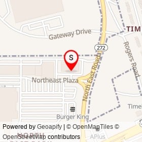 Mattress Warehouse on Northeast Plaza,  Maryland - location map