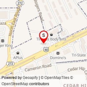 J-MBAH Tire Depot on Rogers Road, North East Maryland - location map