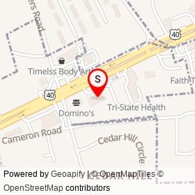 Simply The Best Nutrition on Pulaski Highway, North East Maryland - location map