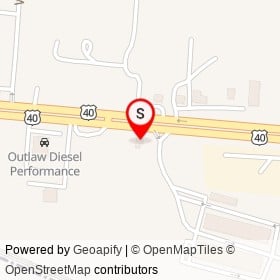 4Ten Vapors on West Pulaski Highway, Elkton Maryland - location map