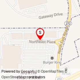 Petco on Northeast Plaza, North East Maryland - location map