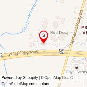 Auto Plus on Flint Drive, North East Maryland - location map