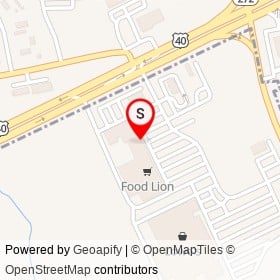Cuzino's Family Kitchen on Pulaski Highway, North East Maryland - location map