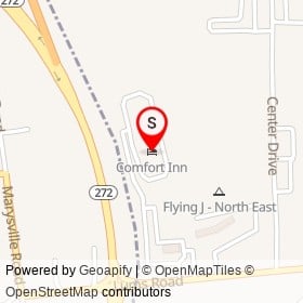 Comfort Inn on North East Road,  Maryland - location map