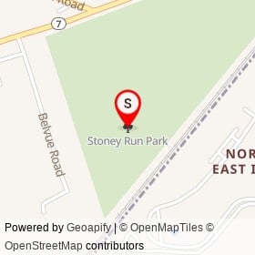Stoney Run Park on , North East Maryland - location map