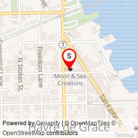 ION Massage & Spa on Franklin Street, Havre de Grace Maryland - location map