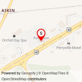 Domino's on Pulaski Highway, Perryville Maryland - location map