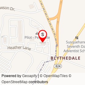 Exxon on Heather Lane, Perryville Maryland - location map