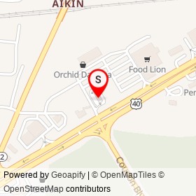 Dunkin' on Pulaski Highway, Perryville Maryland - location map