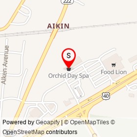 Orchid Day Spa on Perryville Road, Perryville Maryland - location map