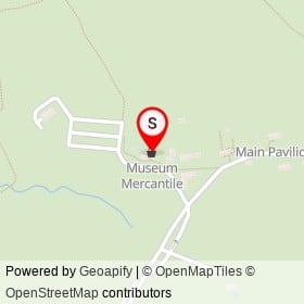 Museum Mercantile on Land of Promise Trail,  Maryland - location map