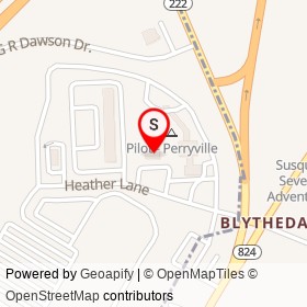 Denny's on Heather Lane, Perryville Maryland - location map