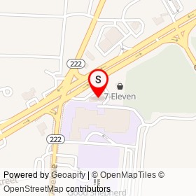 Johnny's Sushi House on Pulaski Highway, Perryville Maryland - location map