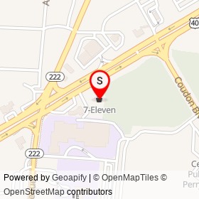 7-Eleven on Pulaski Highway, Perryville Maryland - location map