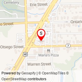Waffle House on Pulaski Highway, Havre de Grace Maryland - location map