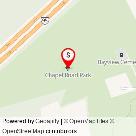 Chapel Road Park on ,  Maryland - location map