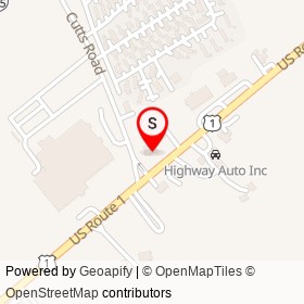Puffer's Automotive on Route 1, Kittery Maine - location map