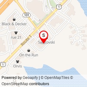 Calvin Klein on US Route 1, Kittery Maine - location map