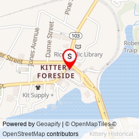 Moodra on Wallingford Square, Kittery Maine - location map