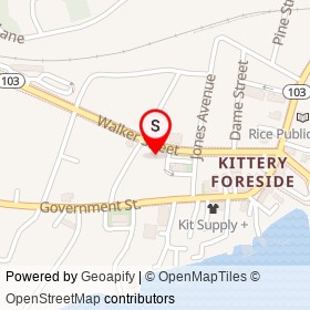 Grace on Walker Street, Kittery Maine - location map
