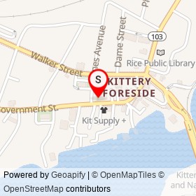No Name Provided on Government Street, Kittery Maine - location map